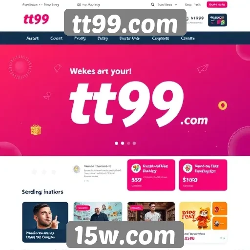 Acessibilidade e designs do site tt99.com